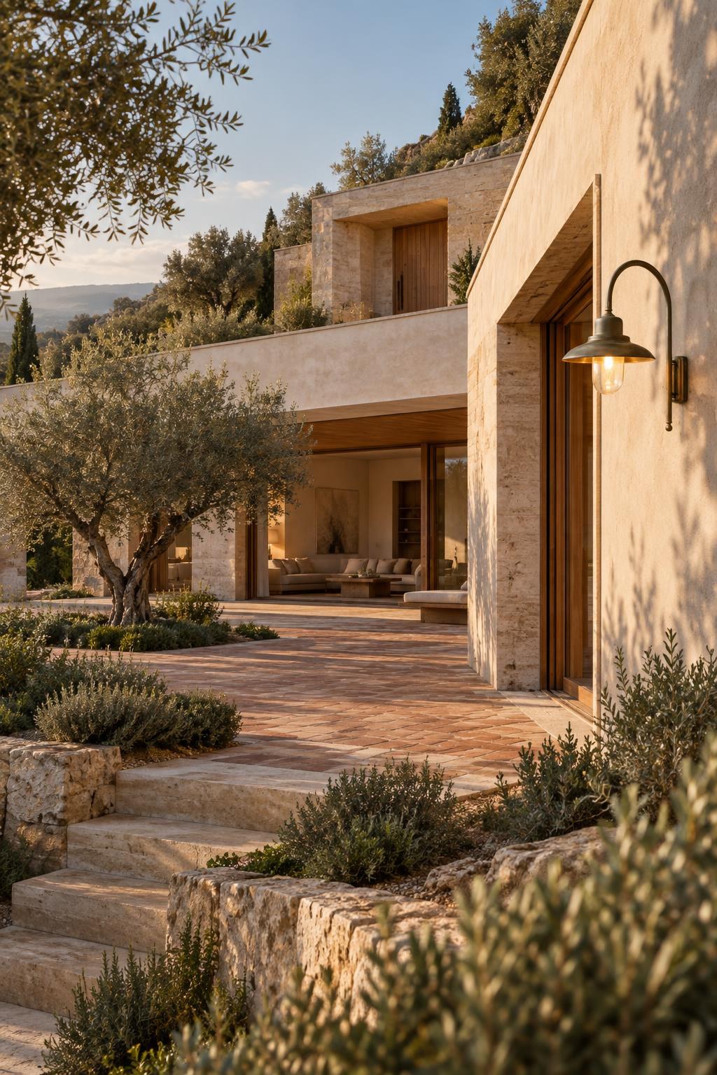 Modern Mediterranean Exterior