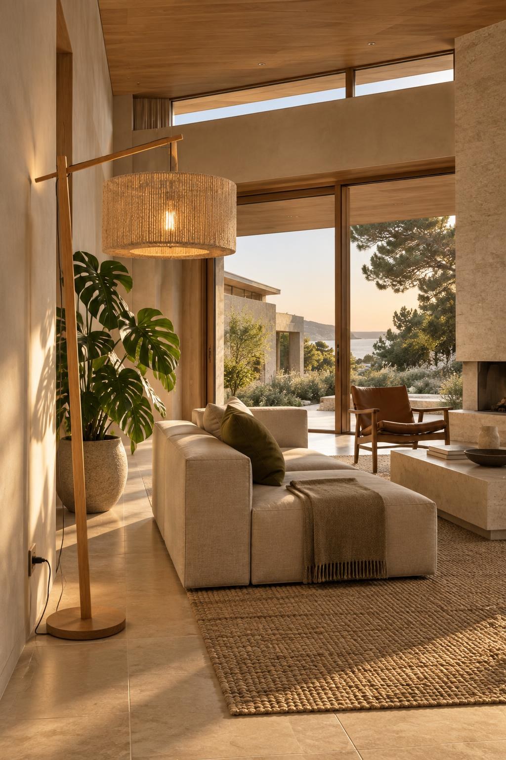 Organic Modern Living Room