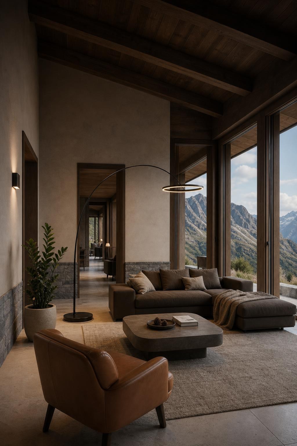 Modern Alpine Living Room