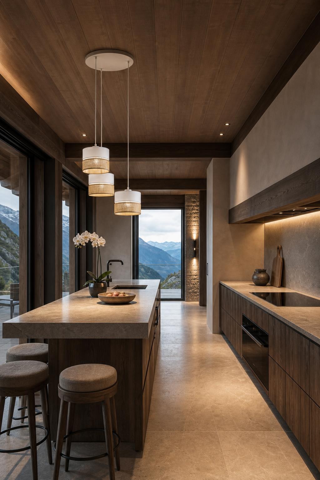 Modern Alpine Kitchen