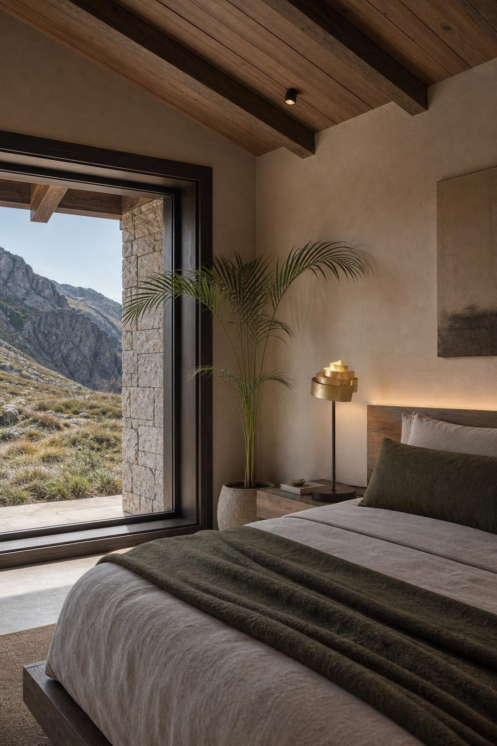 Modern Alpine Bedroom