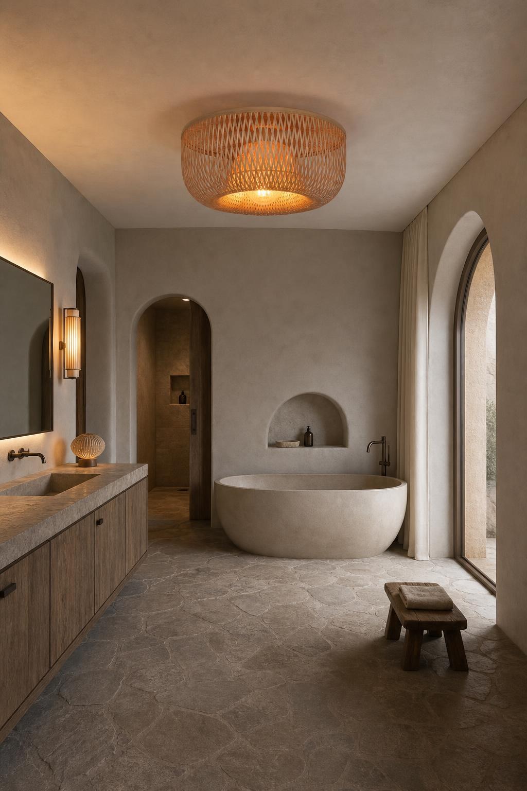 Wabi Sabi Bathroom